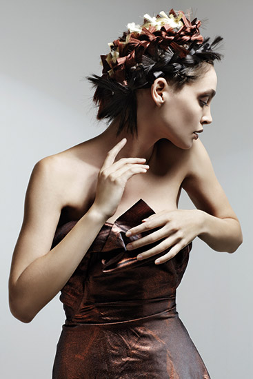 Hair: Loft Parrucchieri Photo: Fulvio Maiani Make-up: Silvia D Styling: Simone Products: Framesi