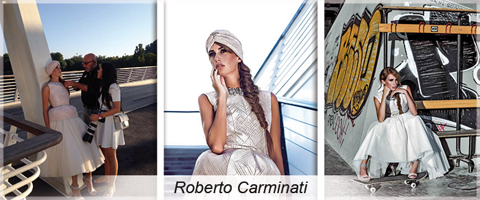 Credit: Hair&Make-up: Roberto Carminati Photo: Maria La Torre Clothes: Giada Curti Haute Couture